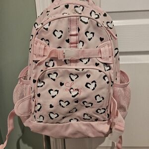 Personalized Pottery Barn bookbag.  Personalized with the name "Lucy".